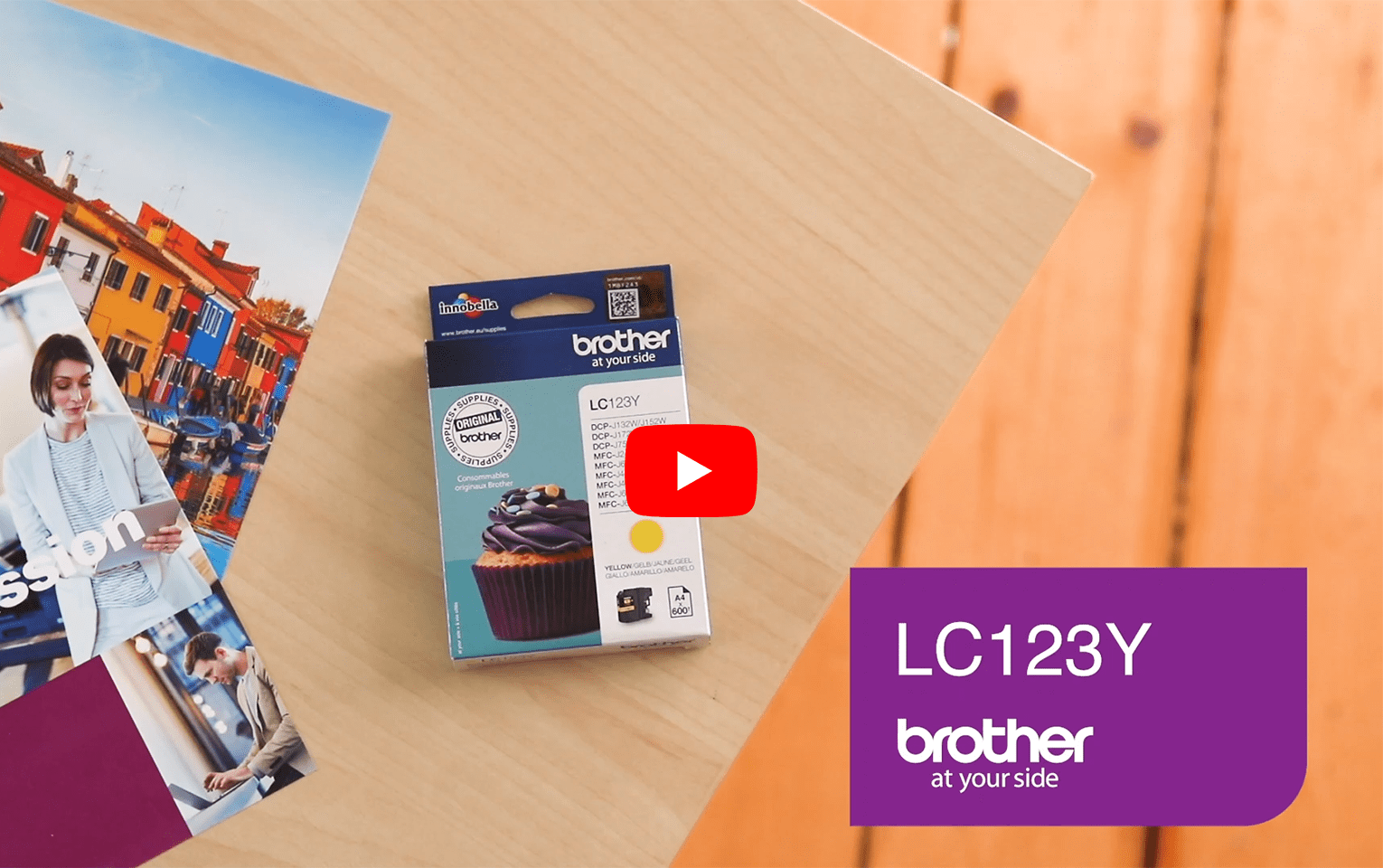 Genuine Brother LC123Y Ink Cartridge – Yellow 5